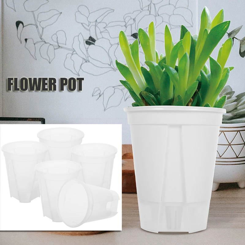 Nice 5 Pcs Self-priming Flower Pot Plants Home Flowerpot Absorbing Lazy Watering Pp Absorption Holder Home Flowerpot Indoor Pla
Nice 5 Pcs Self-priming Flower Pot Plants Home Flowerpot Absorbing Lazy Watering Pp Absorption Holder Home Flowerpot Indoor Pla