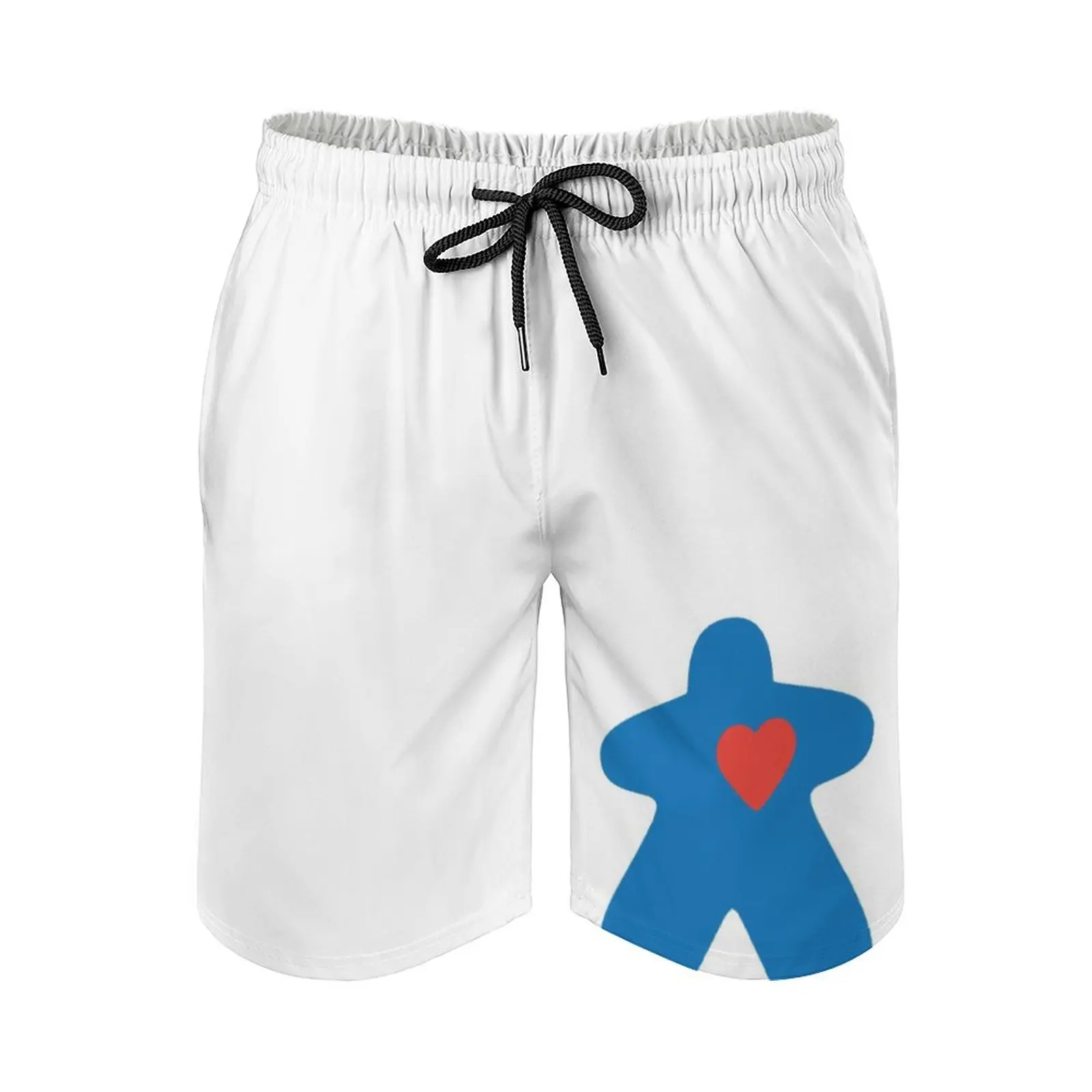 Meeple Love-Blue Men's Swim Trunks Sports Shorts Beach Trunks Surfing Pockets And Mesh Lining Meeple Meeples Red Blue Heart
Meeple Love-Blue Men's Swim Trunks Sports Shorts Beach Trunks Surfing Pockets And Mesh Lining Meeple Meeples Red Blue Heart