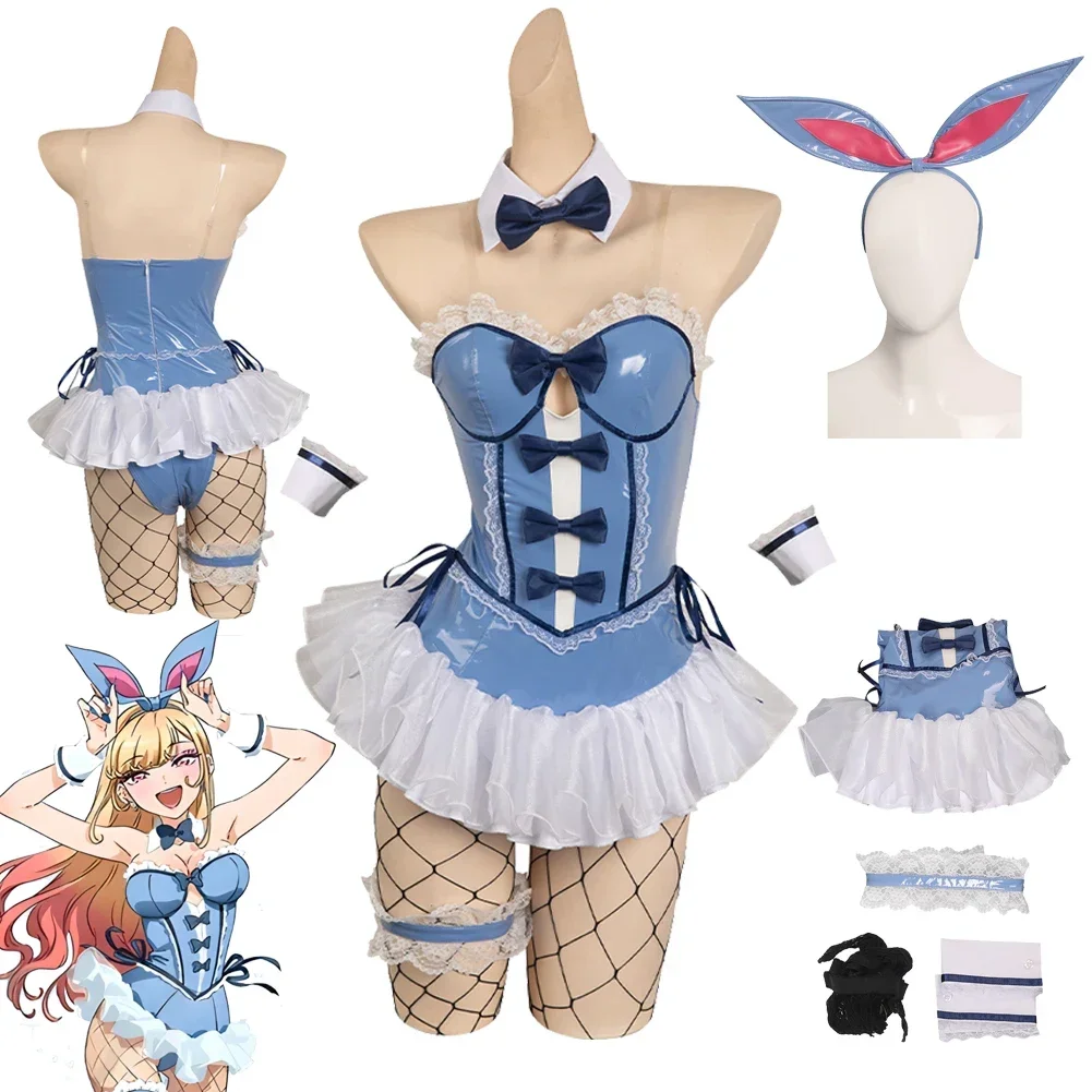 Bunny Girl Kitagawa Marin Cosplay Fantasy Suits Anime My Dress Up Cosplay Darling Costume Disguise Adult Women Fantasia Outfits
Bunny Girl Kitagawa Marin Cosplay Fantasy Suits Anime My Dress Up Cosplay Darling Costume Disguise Adult Women Fantasia Outfits