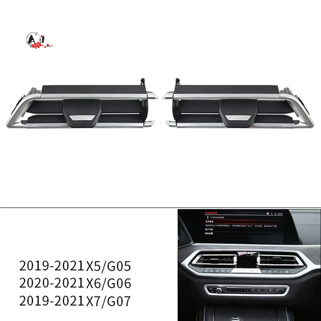 A10E-Front Air Vent Outlet Grille Clip For-BMW X5 X6 X7 G05 G06 G07 Car Central AC Slide Repair Kit 6411 9468 531
A10E-Front Air Vent Outlet Grille Clip For-BMW X5 X6 X7 G05 G06 G07 Car Central AC Slide Repair Kit 6411 9468 531