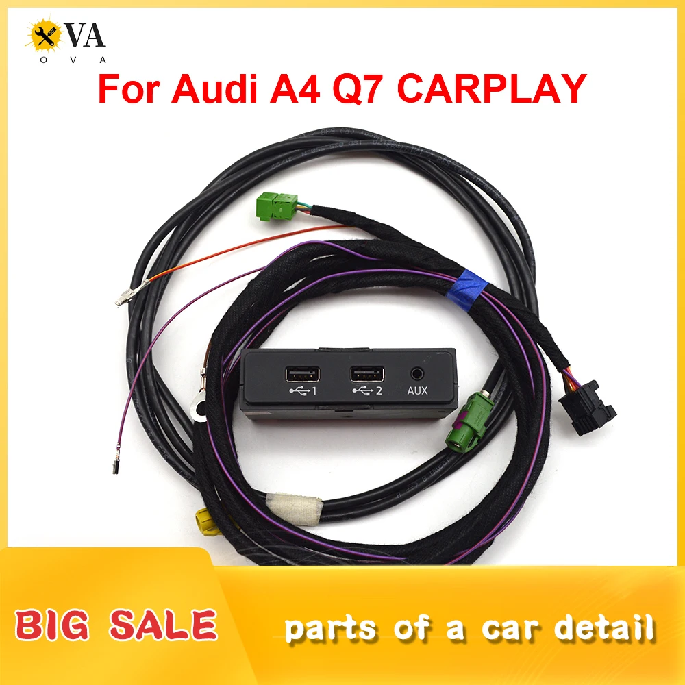 4 м 2x USB AUX Carplay 2016-2024 автомобильный переключатель, для Audi 2015-2024 A4 B9 Q7,4M0 035 736 A 4M0035736A
4 м 2x USB AUX Carplay 2016-2024 автомобильный переключатель, для Audi 2015-2024 A4 B9 Q7,4M0 035 736 A 4M0035736A