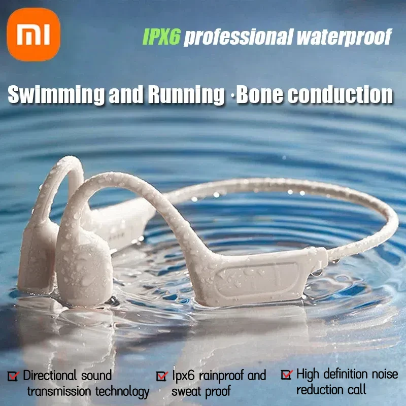 XIAOMI G06 Bone Conduction Bluetooth Headset 140Mah Running Sports Headset Hanging Ear Ultra Wireless Bluetooth Headset
XIAOMI G06 Bone Conduction Bluetooth Headset 140Mah Running Sports Headset Hanging Ear Ultra Wireless Bluetooth Headset