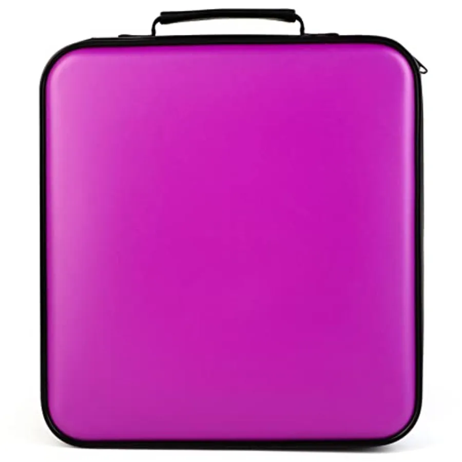 CD Case DVD Holders Storage - 432 Capacity Portable Disc CD Case Holder Organizer DVD Holders Storage Cases and CD Wallet Binde
CD Case DVD Holders Storage - 432 Capacity Portable Disc CD Case Holder Organizer DVD Holders Storage Cases and CD Wallet Binde