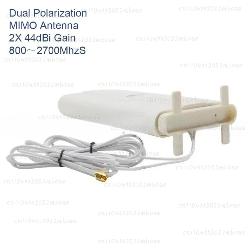 Dual Polarized Indoor Panel Antenna 800-2700MHz 44dBi Signal Booster Antenna With Connect Cable
Dual Polarized Indoor Panel Antenna 800-2700MHz 44dBi Signal Booster Antenna With Connect Cable