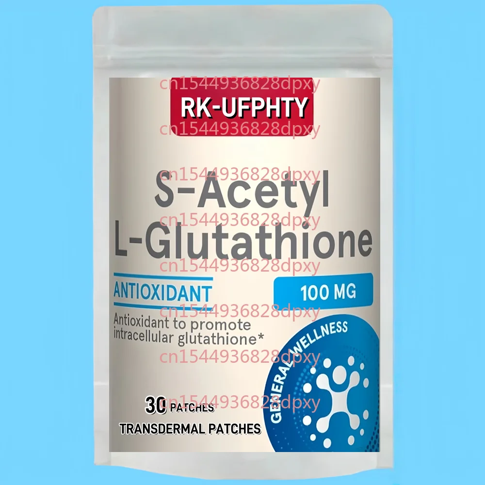 30 трансдермальных пластырей с S-ацетил-L-глутатионом для антиоксидантной защиты и детоксикации
30 трансдермальных пластырей с S-ацетил-L-глутатионом для антиоксидантной защиты и детоксикации