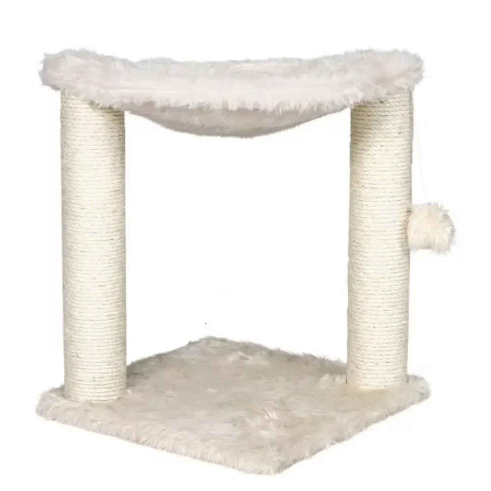 Cream Baza Cat Hammock,Integrated Hammock Climbing Frame,Cat Scratcher Post with Bed Stand Plush Basket for Play Rest for Kitten
Cream Baza Cat Hammock,Integrated Hammock Climbing Frame,Cat Scratcher Post with Bed Stand Plush Basket for Play Rest for Kitten