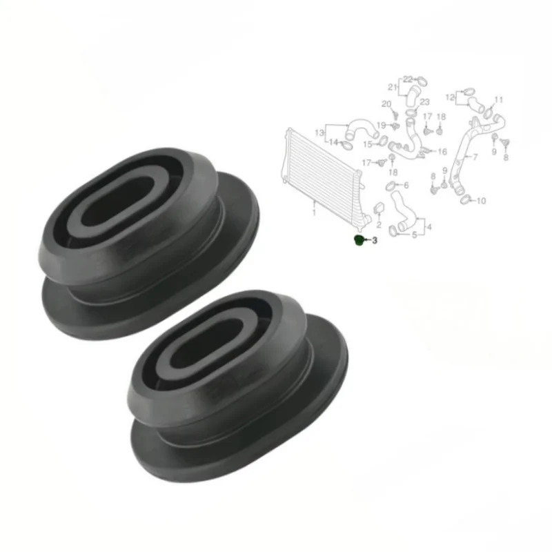 2Pcs For VW Golf MK5 Jetta MK4 Passat B6 B7 B8 Audi Radiator Rubber Buffer Pad Sleeve 1K0121367F Intercooler Lower Support
2Pcs For VW Golf MK5 Jetta MK4 Passat B6 B7 B8 Audi Radiator Rubber Buffer Pad Sleeve 1K0121367F Intercooler Lower Support