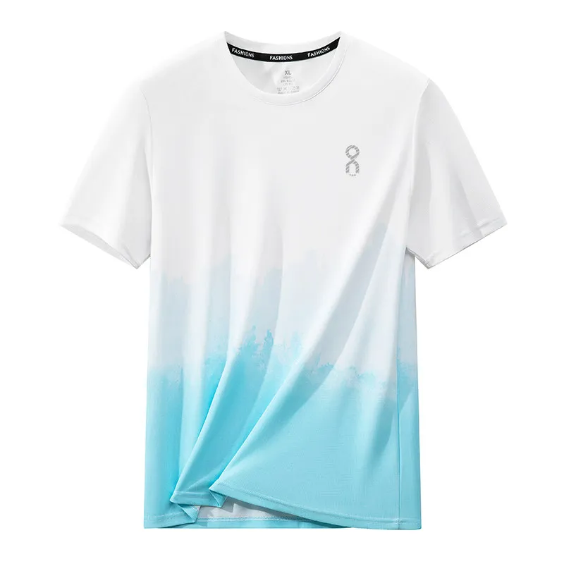 Outdoor Casual Running T-irt Men's ort Sve Qui Dry Breathable Moisture ng Hanfu Sle Fitn Training Top
Outdoor Casual Running T-irt Men's ort Sve Qui Dry Breathable Moisture ng Hanfu Sle Fitn Training Top