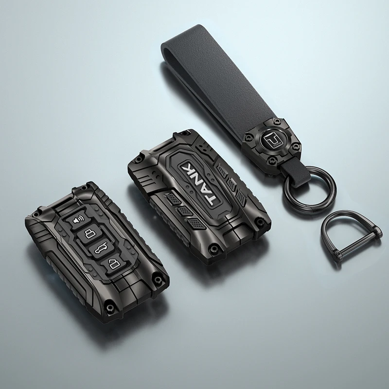 Zinc Alloy Car Key Case for Great Wall GWM WEY TANK 300 500 Tank300 Tank500 Remote Cover Bag Shell Keychain Holder Accessories
Zinc Alloy Car Key Case for Great Wall GWM WEY TANK 300 500 Tank300 Tank500 Remote Cover Bag Shell Keychain Holder Accessories