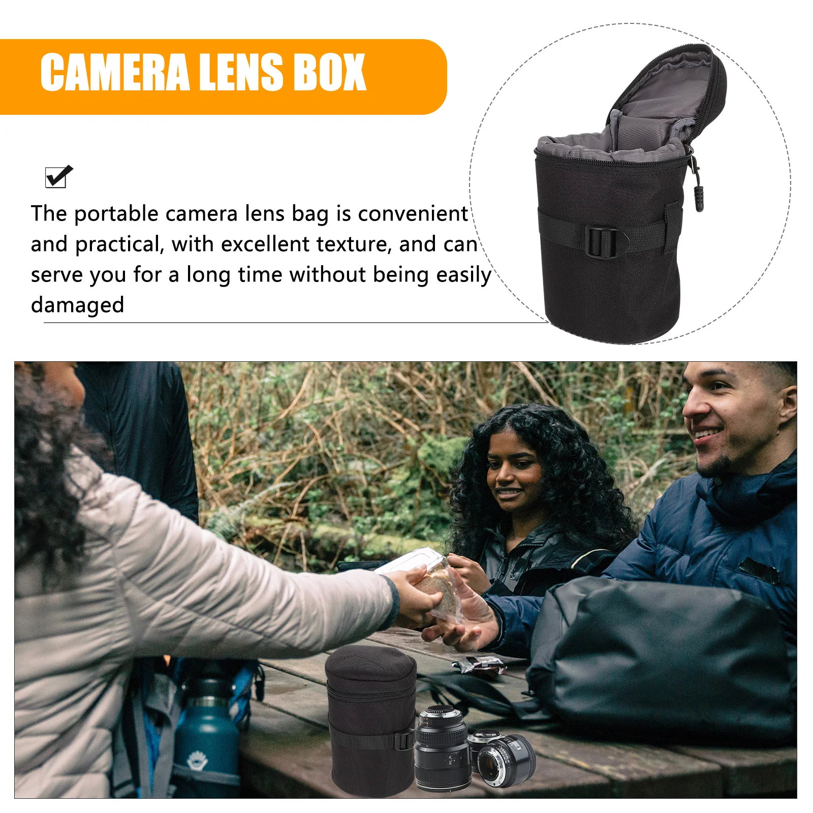 Camera Lens Bag Bags Cases Carrier Pouch Container 600d Imported Nylon Storage Carrying
Camera Lens Bag Bags Cases Carrier Pouch Container 600d Imported Nylon Storage Carrying