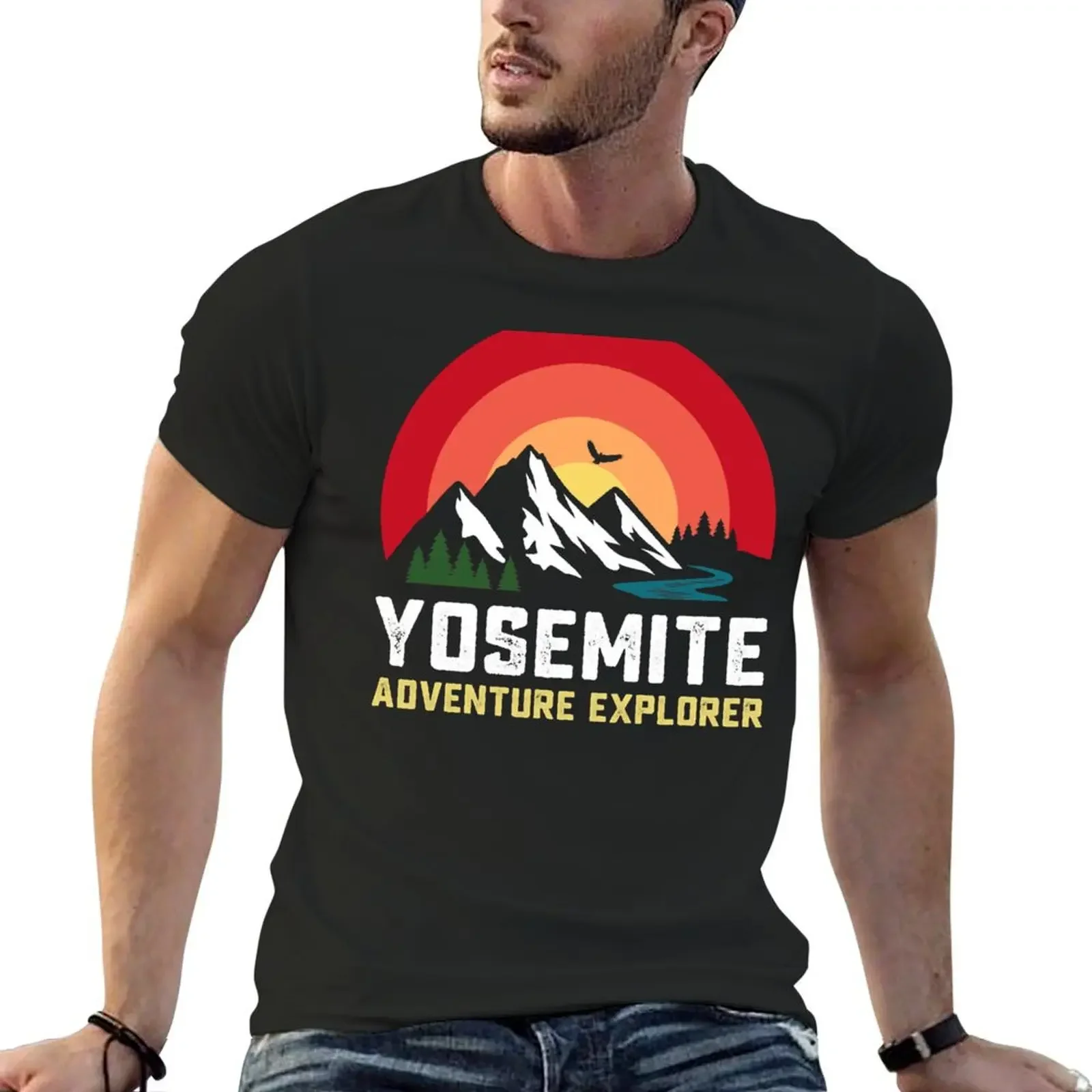 Yosemite adventure explorer national park hiking mountain T-Shirt Louboutins plus size clothes baggy shirts clothes for men
Yosemite adventure explorer national park hiking mountain T-Shirt Louboutins plus size clothes baggy shirts clothes for men