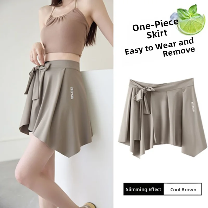 New Yoga Sports Base Skirt Women's One-Piece Hip Covering Running Fitn Curtain Anti-Light Exposure Butt Cover
New Yoga Sports Base Skirt Women's One-Piece Hip Covering Running Fitn Curtain Anti-Light Exposure Butt Cover