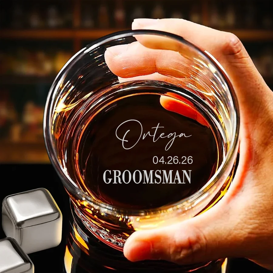 Custom Whiskey Glass Your Handwriting Design and Logo, Laser Engraving Personalized Whiskey Glass Best Man Gift Groomsmen Gifts
Custom Whiskey Glass Your Handwriting Design and Logo, Laser Engraving Personalized Whiskey Glass Best Man Gift Groomsmen Gifts