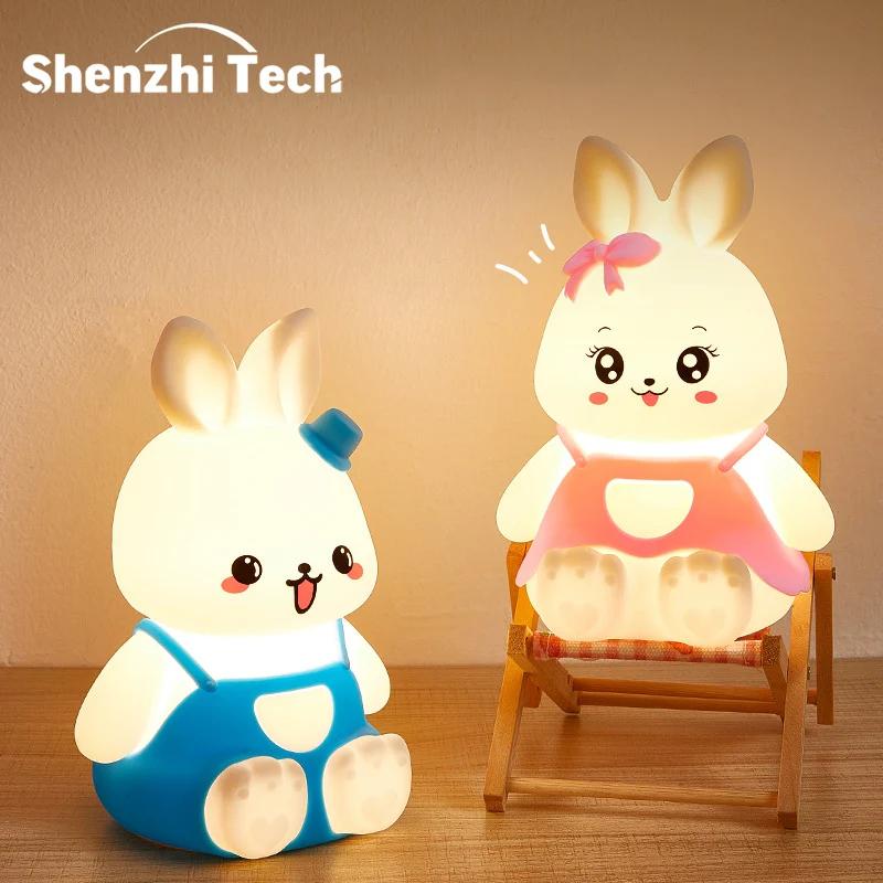 Shenzhi Tech Cute Kids Night Light LED Silicone Rabbit Lamp Battery Powered for Nursery Baby Children Bedroom C
Shenzhi Tech Cute Kids Night Light LED Silicone Rabbit Lamp Battery Powered for Nursery Baby Children Bedroom C