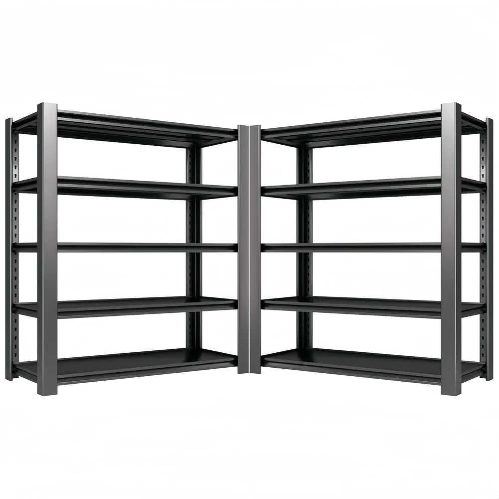 LBS Heavy Duty Garage Shelving, 60 W x 24 D x 78.6 H Metal Storage Shelves, Adjustable Boltless Steel Storage Rack for Garage,
LBS Heavy Duty Garage Shelving, 60 W x 24 D x 78.6 H Metal Storage Shelves, Adjustable Boltless Steel Storage Rack for Garage,