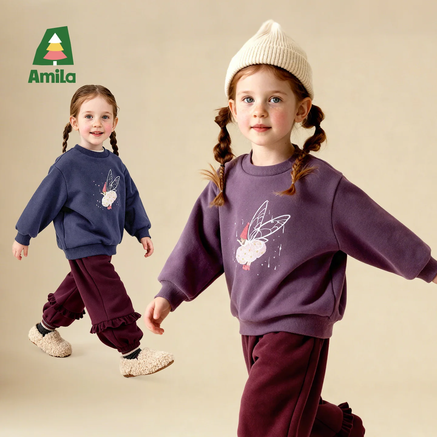 Зимний детский флисовый теплый пуловер Amila Kids с эластичным подолом, мягкий и приятный для кожи, подходит для зимнего кампуса
Зимний детский флисовый теплый пуловер Amila Kids с эластичным подолом, мягкий и приятный для кожи, подходит для зимнего кампуса