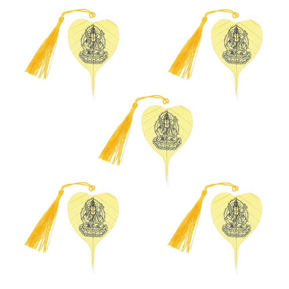 5 Pcs Sakyamuni Bookmark Memorial Gifts Buddhism Bookmarks Stationery Page Marker Linden Leaf Veins Culture
5 Pcs Sakyamuni Bookmark Memorial Gifts Buddhism Bookmarks Stationery Page Marker Linden Leaf Veins Culture