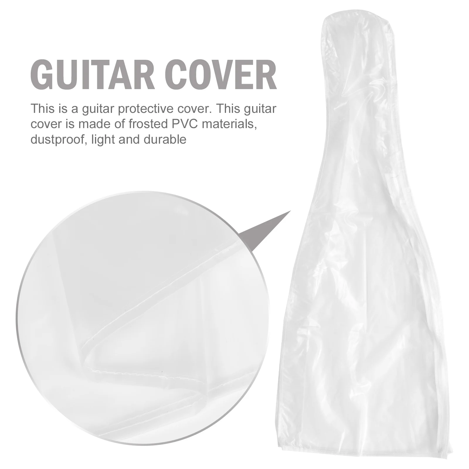 Waterproof Guitar Cover PVC Dirt Resistant Bass Instrument Protector Stitching Hard Case Acoustic Electric Portable 
Waterproof Guitar Cover PVC Dirt Resistant Bass Instrument Protector Stitching Hard Case Acoustic Electric Portable