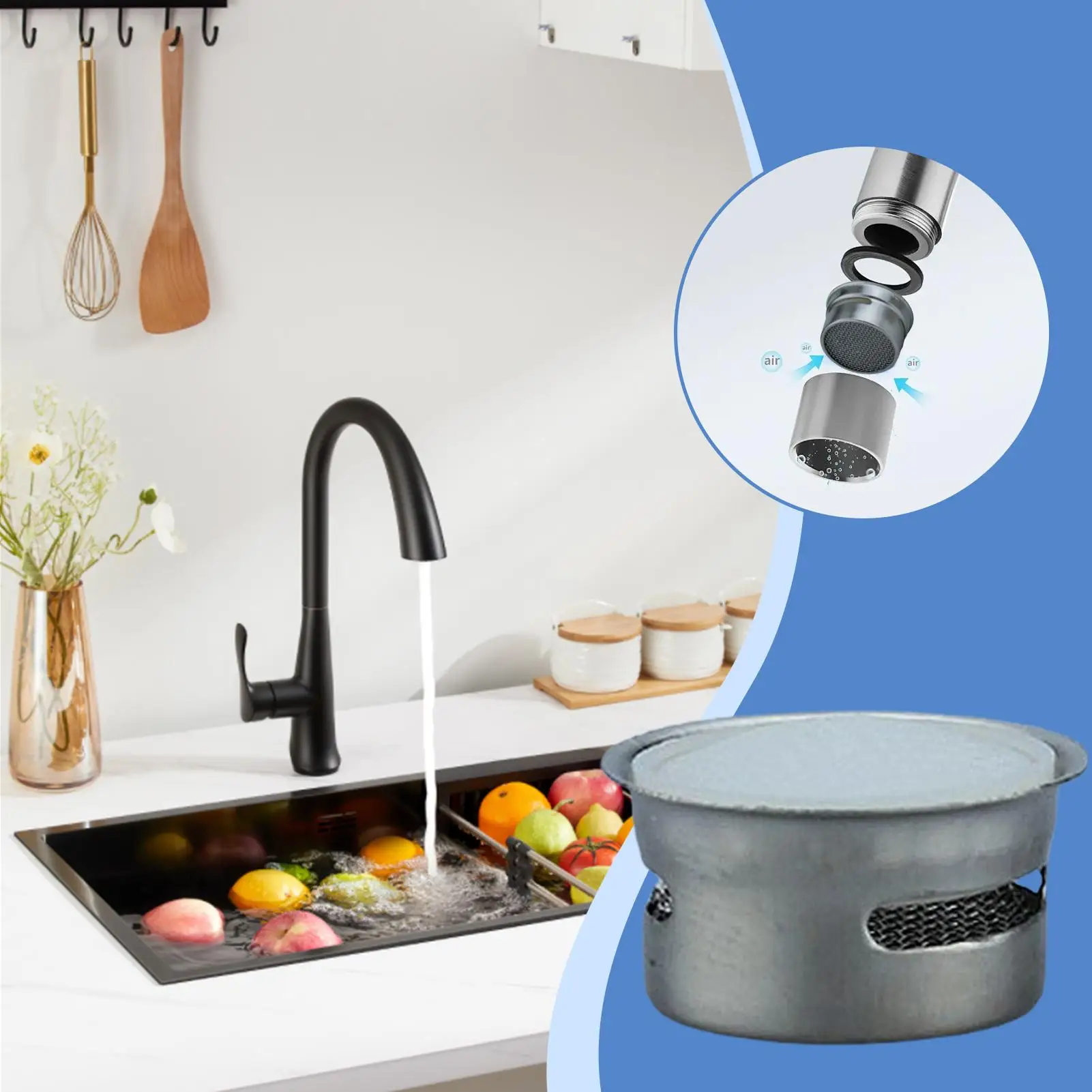 Аэратор для крана, раковина для ванной комнаты, аэратор, барботер, насадка для выхода воды, защита от брызг, кран, барботер, аксессуары для дома
Аэратор для крана, раковина для ванной комнаты, аэратор, барботер, насадка для выхода воды, защита от брызг, кран, барботер, аксессуары для дома