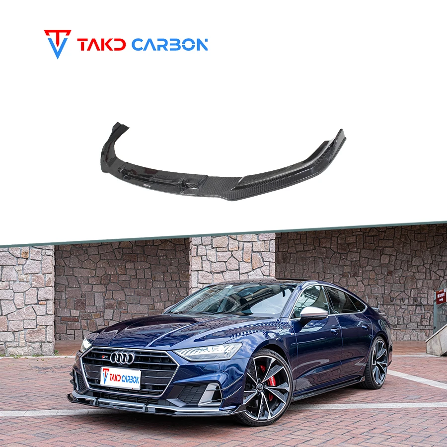 Carbon Factory Direct Hot Sale Dry Carbon Fiber Front Bumper Lip For AUDI A7 A7L S7 C8 2019-2023
Carbon Factory Direct Hot Sale Dry Carbon Fiber Front Bumper Lip For AUDI A7 A7L S7 C8 2019-2023
