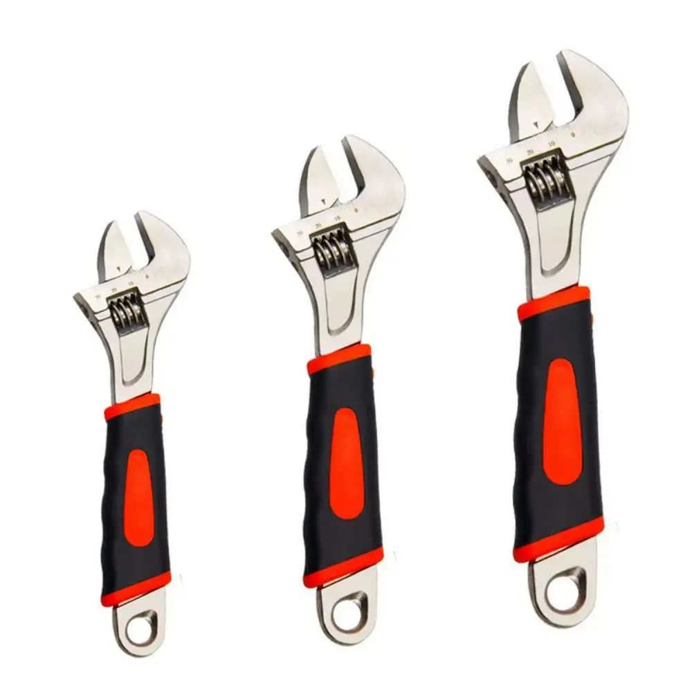 8-12 Inches Versatile Adjustable Wrench Large Open Diameter Rust-proof Open-end Spanner Multi-function Durable
8-12 Inches Versatile Adjustable Wrench Large Open Diameter Rust-proof Open-end Spanner Multi-function Durable