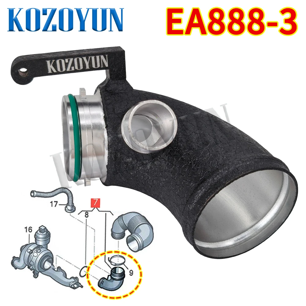 Turbo Inlet Intake Pipe for VW Golf MK7 GTI R Audi A3 S3 8V TT TTS EA888 Gen3
Turbo Inlet Intake Pipe for VW Golf MK7 GTI R Audi A3 S3 8V TT TTS EA888 Gen3