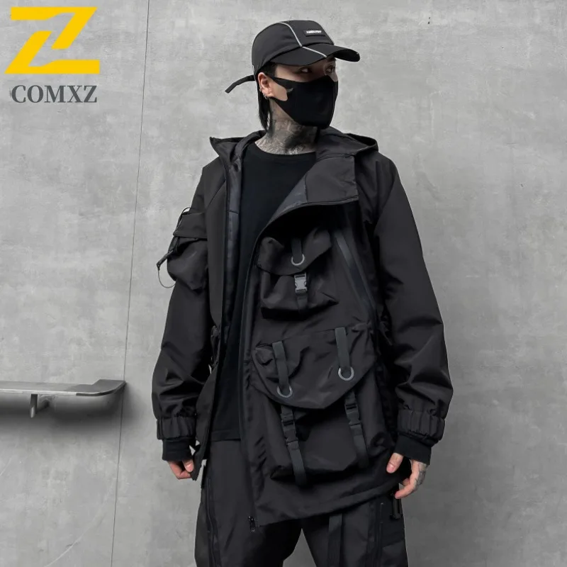 COMXZ Men Windbreaker Jacket Waterproof Multi Pocket Gorpcore Camping High Quality Hiking Valley Jackets Outdoor Breathable Coat
COMXZ Men Windbreaker Jacket Waterproof Multi Pocket Gorpcore Camping High Quality Hiking Valley Jackets Outdoor Breathable Coat