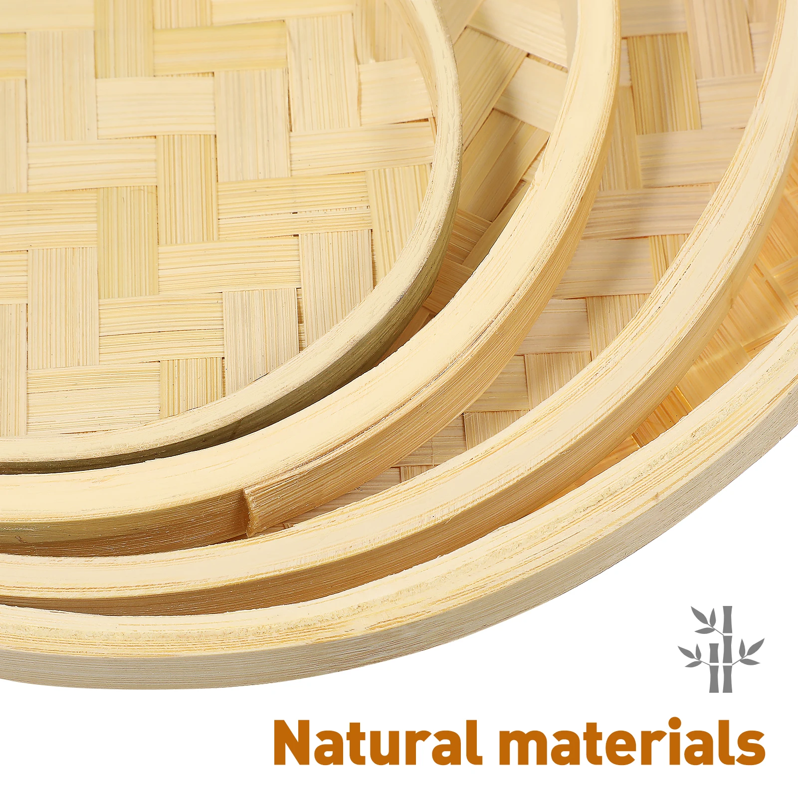 4pcs Bamboo Storage Tray Large Round Flat Basket Dustpan Rectangular Baskets Handmade Drawing Durability Storage Solution
4pcs Bamboo Storage Tray Large Round Flat Basket Dustpan Rectangular Baskets Handmade Drawing Durability Storage Solution