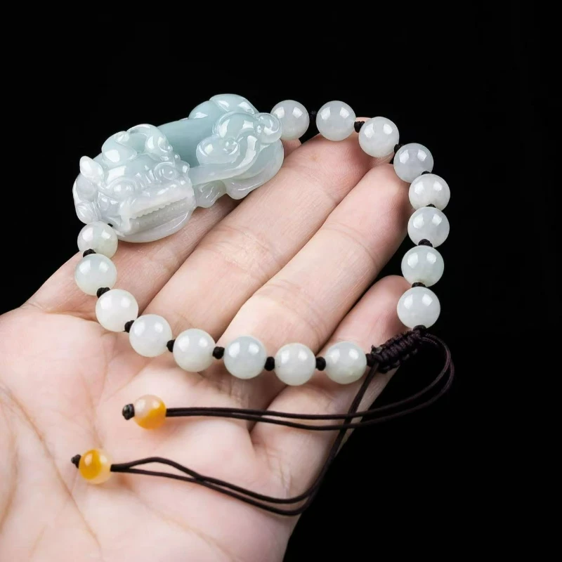 Браслет из натурального нефрита с резьбой Пи Сю, ручной работы, для мужчин и женщин, модный аксессуар для пар, праздничный подарок
Браслет из натурального нефрита с резьбой Пи Сю, ручной работы, для мужчин и женщин, модный аксессуар для пар, праздничный подарок