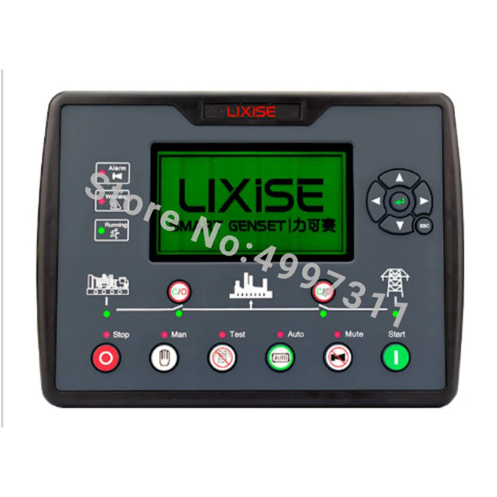 LIXISE Lixise LXC6620B-4G Controller Use For Diesel Generator Support GPS Cloud Generator
LIXISE Lixise LXC6620B-4G Controller Use For Diesel Generator Support GPS Cloud Generator