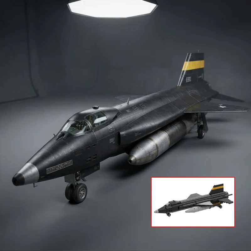 qwert X-15 Supersonic Aircraft Model MOC Building Bricks War Equipment Modular Technology Gifts Holiday Assemble Children Toys
qwert X-15 Supersonic Aircraft Model MOC Building Bricks War Equipment Modular Technology Gifts Holiday Assemble Children Toys