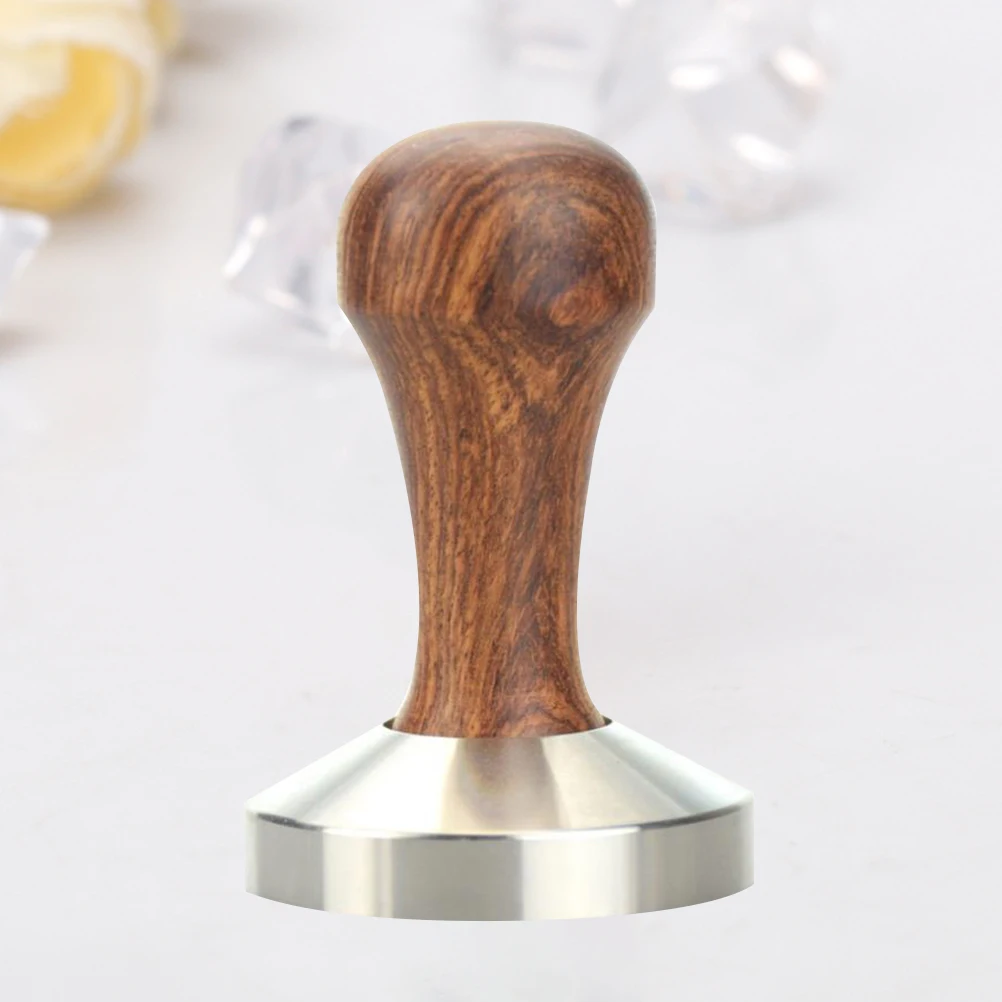 57Mm Wooden Coffee Tamper Ergonomic Grip Comfortable Ground Food Grade Water Resistant Safe For Home Cafe
57Mm Wooden Coffee Tamper Ergonomic Grip Comfortable Ground Food Grade Water Resistant Safe For Home Cafe