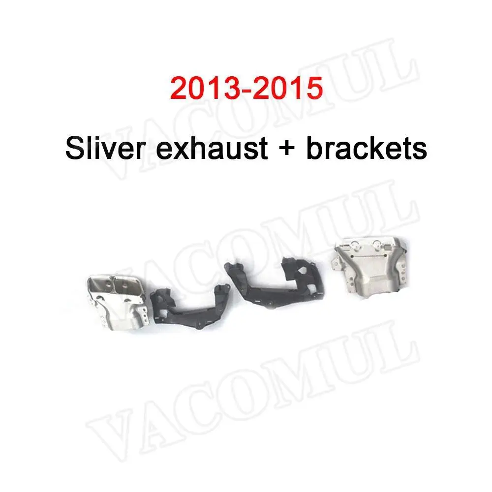 Наконечники выхлопных газов автомобиля с кронштейном для Mercedes-Benz A Class CLA Class W117 CLA260 CLA45 2013-2015/2016-2018 
Наконечники выхлопных газов автомобиля с кронштейном для Mercedes-Benz A Class CLA Class W117 CLA260 CLA45 2013-2015/2016-2018