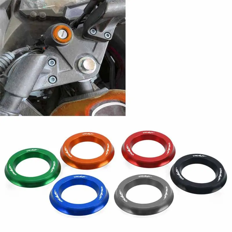 Motorcycle Key Ring Switch Ignition Ring CNC Aluminum Ignition Switch Cover Ring For KTM DUKE 125 200 250 390
Motorcycle Key Ring Switch Ignition Ring CNC Aluminum Ignition Switch Cover Ring For KTM DUKE 125 200 250 390