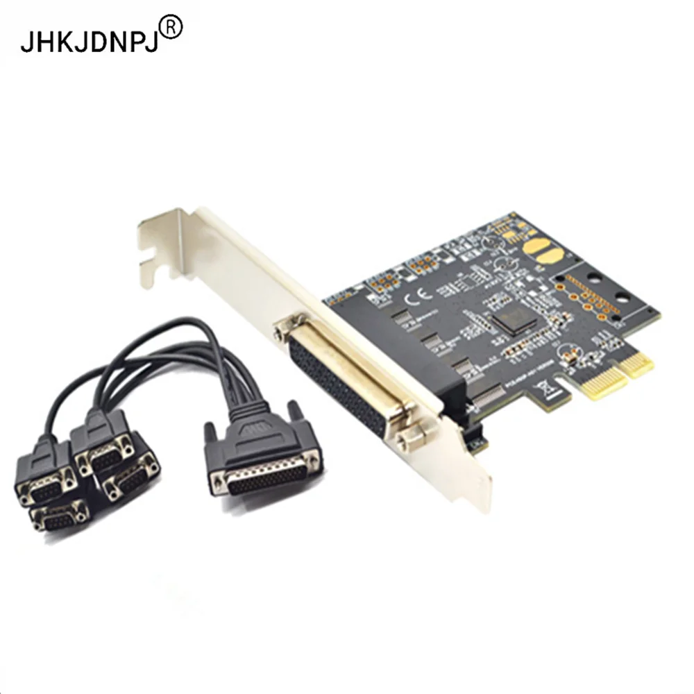 4 X RS232 Serial Port to PCI-E X1 Industrial Control Card AX99100 With DB9 RS-232 Extension Cable
4 X RS232 Serial Port to PCI-E X1 Industrial Control Card AX99100 With DB9 RS-232 Extension Cable
