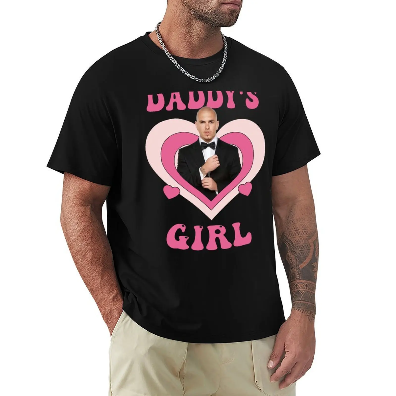 Daddy's Girl Pitbull Mr Worldwide Pink T-Shirt vintage graphic tee boys whites T-shirts oversize plain white t shirts men
Daddy's Girl Pitbull Mr Worldwide Pink T-Shirt vintage graphic tee boys whites T-shirts oversize plain white t shirts men