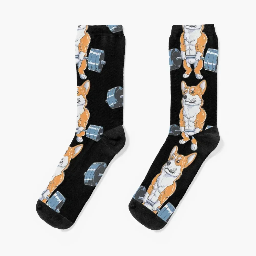 Pembroke Welsh Corgi Dog Working Out - Funny Corgi Fitness - gym - installing muscles Illustrations Socks
Pembroke Welsh Corgi Dog Working Out - Funny Corgi Fitness - gym - installing muscles Illustrations Socks