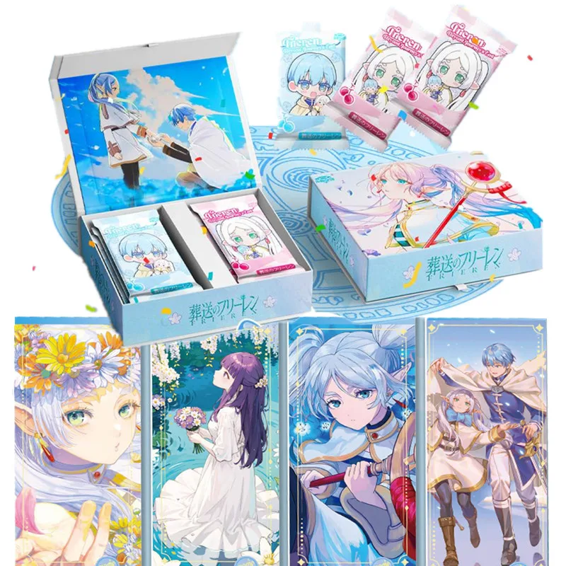 Товары в стиле аниме Frieren, глухая коробка для коллекционных карточек, колода с иллюстрацией премиум-класса, обязательный подарок фанату
Товары в стиле аниме Frieren, глухая коробка для коллекционных карточек, колода с иллюстрацией премиум-класса, обязательный подарок фанату