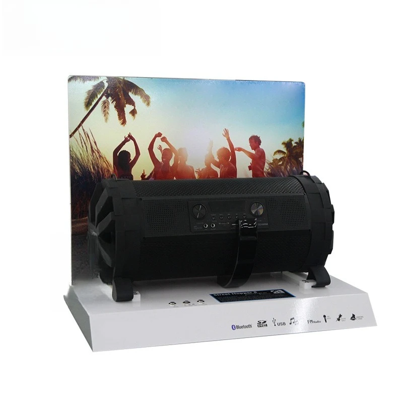 Shopping malls, supermarkets, retail end point stores, speaker display stands
Shopping malls, supermarkets, retail end point stores, speaker display stands