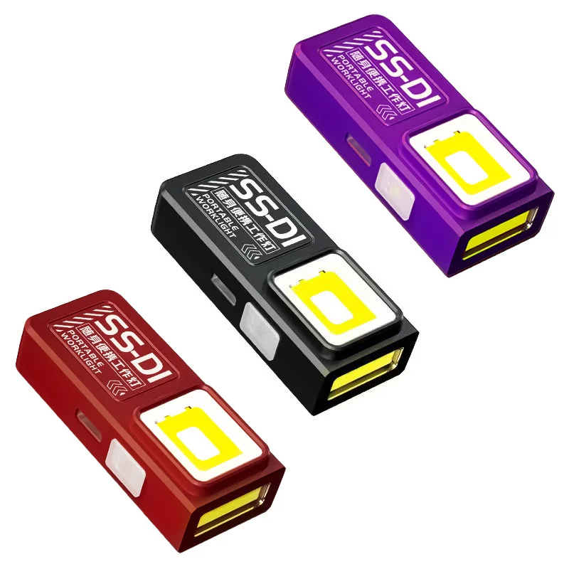 Powerful Mini LED COB Torch Type-C Rechargeable with Magnetic Attachment Emergency Lighting, Flood Work Light
Powerful Mini LED COB Torch Type-C Rechargeable with Magnetic Attachment Emergency Lighting, Flood Work Light