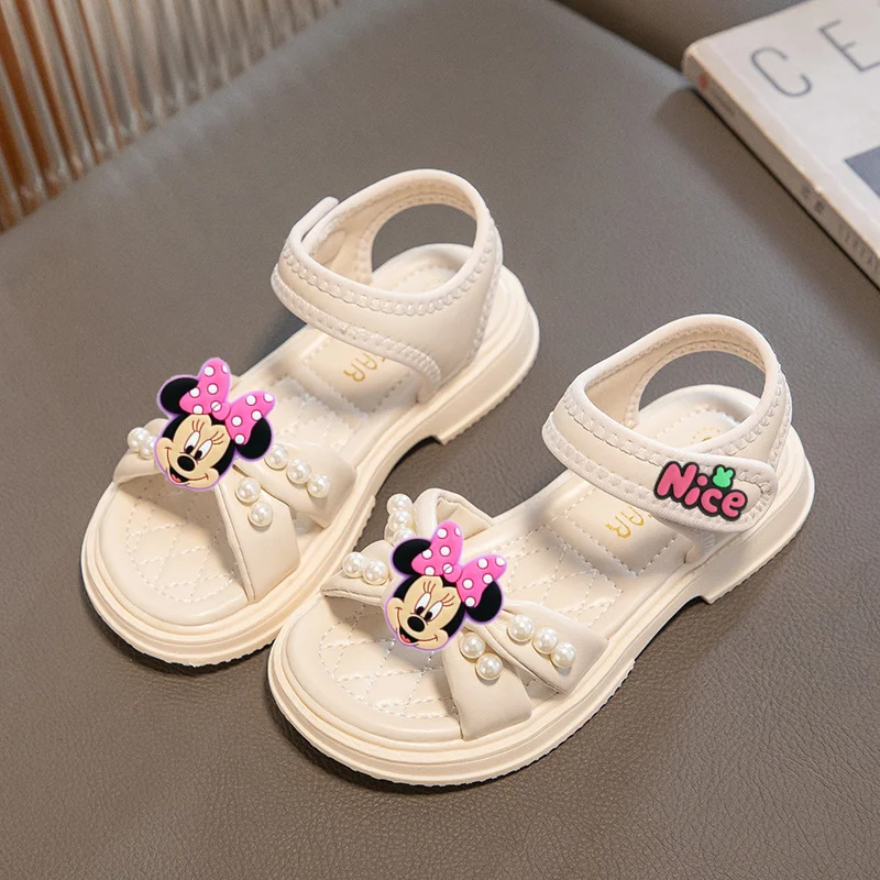 Сандалии Disney для девочек, новая летняя модная студенческая летняя пляжная обувь принцессы с Микки Маусом и Минни, милые римские сандалии
Сандалии Disney для девочек, новая летняя модная студенческая летняя пляжная обувь принцессы с Микки Маусом и Минни, милые римские сандалии