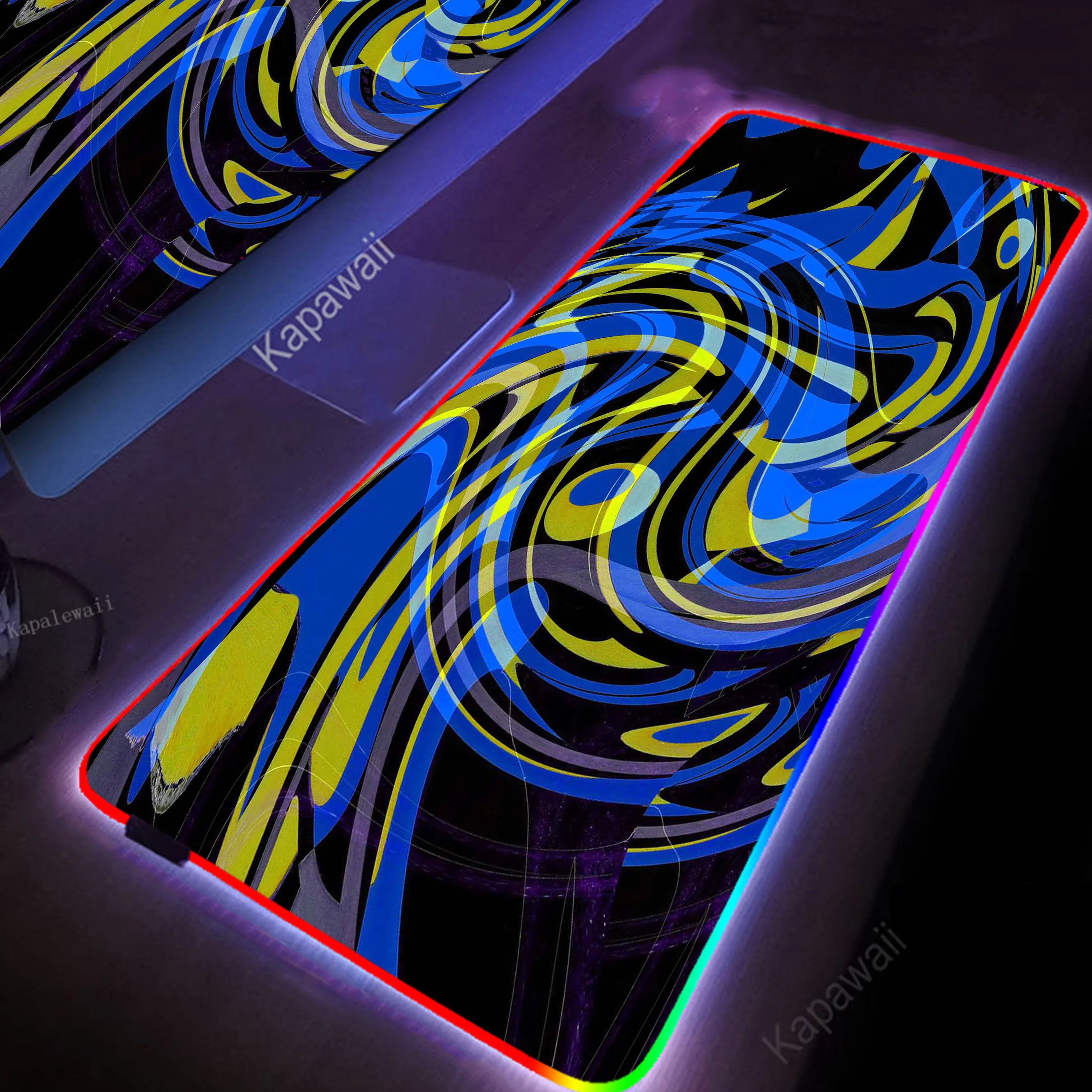 RGB Abstract Art Gaming Mousepad Pc 90x40cm XXL Mouse Pad Mousemat Non-slip Rubber Pads Big Desk Mat Keyboard Pads Mouse Mat
RGB Abstract Art Gaming Mousepad Pc 90x40cm XXL Mouse Pad Mousemat Non-slip Rubber Pads Big Desk Mat Keyboard Pads Mouse Mat