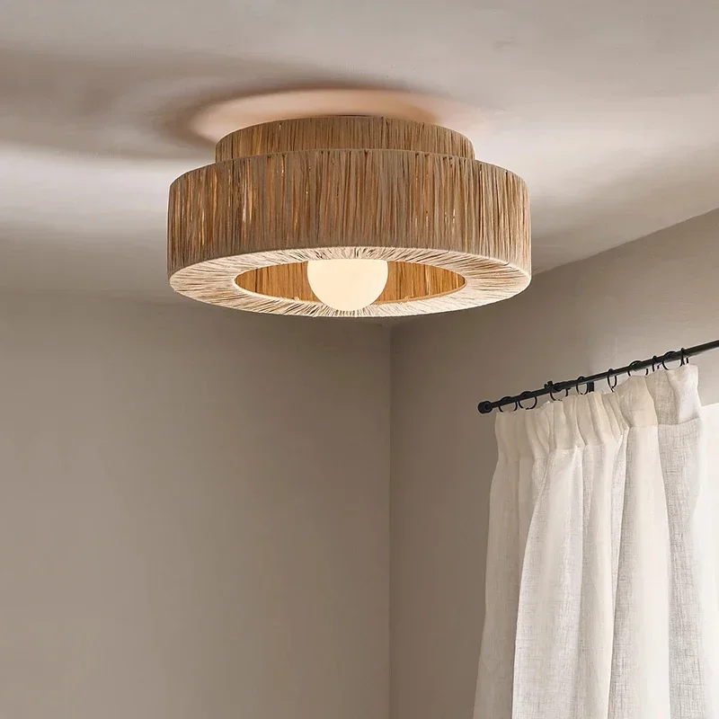 Creative Handmade Woven Raffia Pendant Lamp Japanese Rattan Lights lampshades Living Room Bedroom dining hanging lights
Creative Handmade Woven Raffia Pendant Lamp Japanese Rattan Lights lampshades Living Room Bedroom dining hanging lights