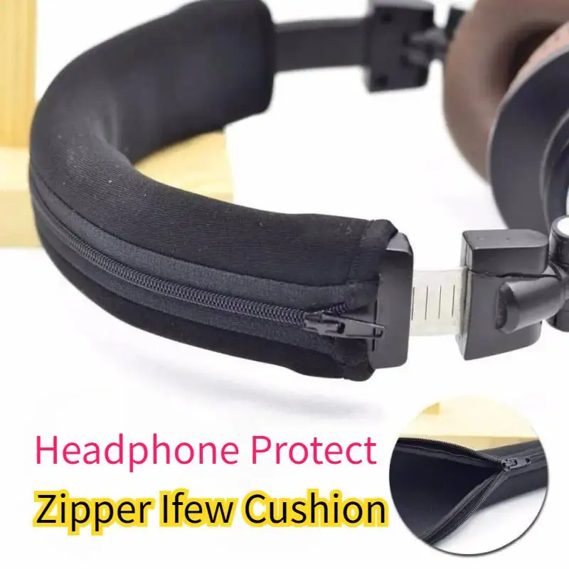 Zipper Headphone Protector Sleeve Cushion Pad Headband For Audio Technica ATH MSR7 M50X M40X M30 M20X Head Phone Protect Sleeve
Zipper Headphone Protector Sleeve Cushion Pad Headband For Audio Technica ATH MSR7 M50X M40X M30 M20X Head Phone Protect Sleeve