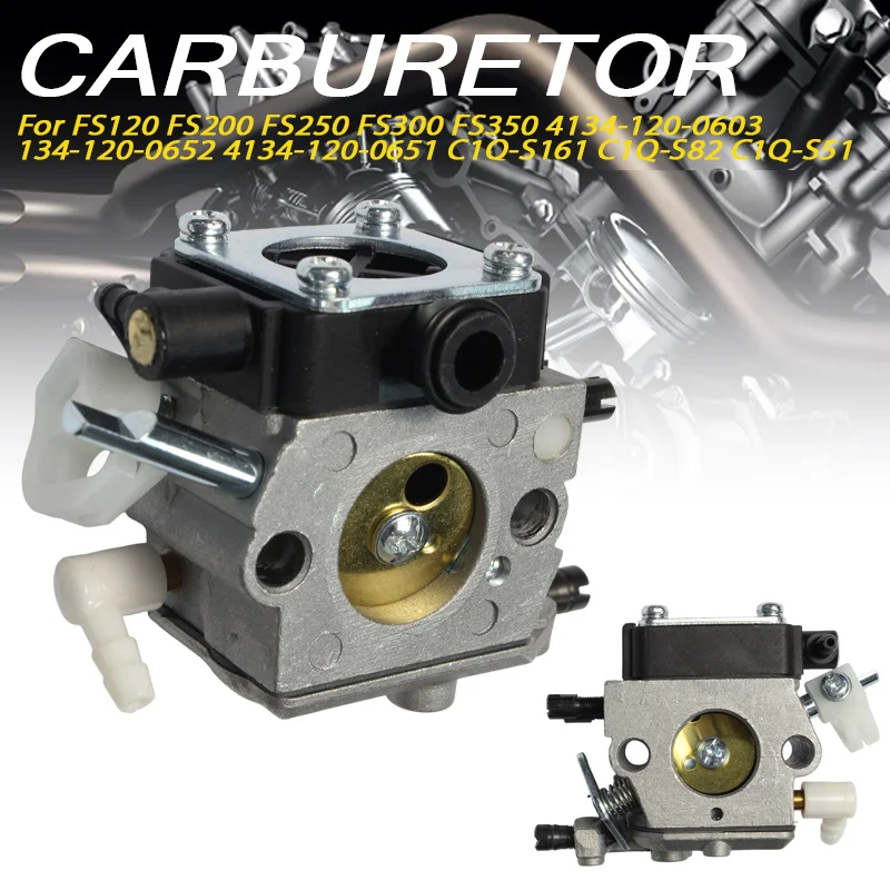 Carburetor Assembly for STIHL FS120 FS200 FS250 FS300 FS350 Brush Cutter 4134-120-0603 4134-120-0652 C1Q-S161 C1Q-S82
Carburetor Assembly for STIHL FS120 FS200 FS250 FS300 FS350 Brush Cutter 4134-120-0603 4134-120-0652 C1Q-S161 C1Q-S82