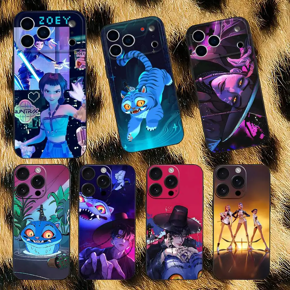 KPop D-Demon H-Hunters Phone Case For iPhone 17,16,15,14,13,12,Pro,Max,Plus,E,SE4,Air,Mini Black Soft Box 
KPop D-Demon H-Hunters Phone Case For iPhone 17,16,15,14,13,12,Pro,Max,Plus,E,SE4,Air,Mini Black Soft Box