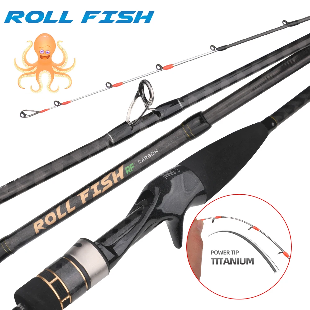Удилище для джиггинга ROLLFISH Titanium Tip Octopus & Squid из карбонового волокна, 1.55м/5.08футов, строй 9:1
Удилище для джиггинга ROLLFISH Titanium Tip Octopus & Squid из карбонового волокна, 1.55м/5.08футов, строй 9:1