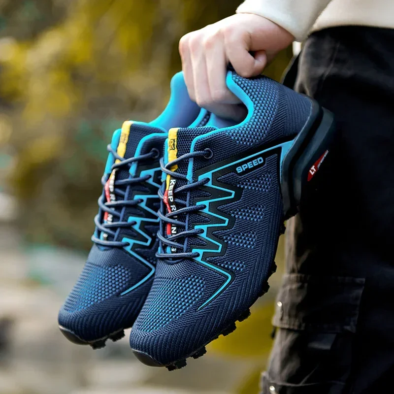 Outdoor Breathable Anti-skid Wear-resistant Lace-up Sneakers Male Jogging Training Travel Sport Shoes 2024 New Men Running
Outdoor Breathable Anti-skid Wear-resistant Lace-up Sneakers Male Jogging Training Travel Sport Shoes 2024 New Men Running