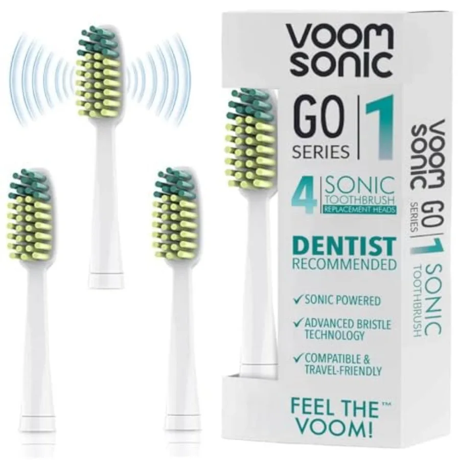 Voom Sonic - Replacement Heads Replacement rushes Advanced ristle Technology Soft DuPont Nylon ristles Care
Voom Sonic - Replacement Heads Replacement rushes Advanced ristle Technology Soft DuPont Nylon ristles Care