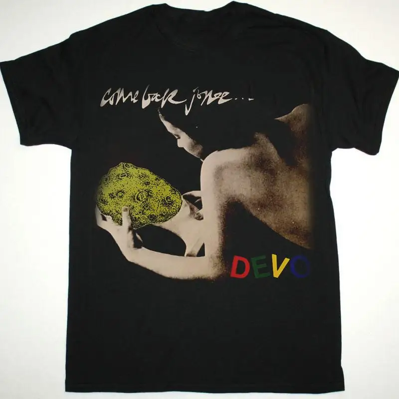 Хлопковая футболка Devo Band для семьи, черная мужская футболка всех размеров
Хлопковая футболка Devo Band для семьи, черная мужская футболка всех размеров
